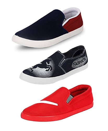 Tempo Men's Combo Pack of 3 Loafers Buy 
